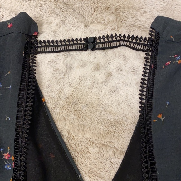 Privacy Please deep v neck open back bell long sleeves - Picture 8 of 10